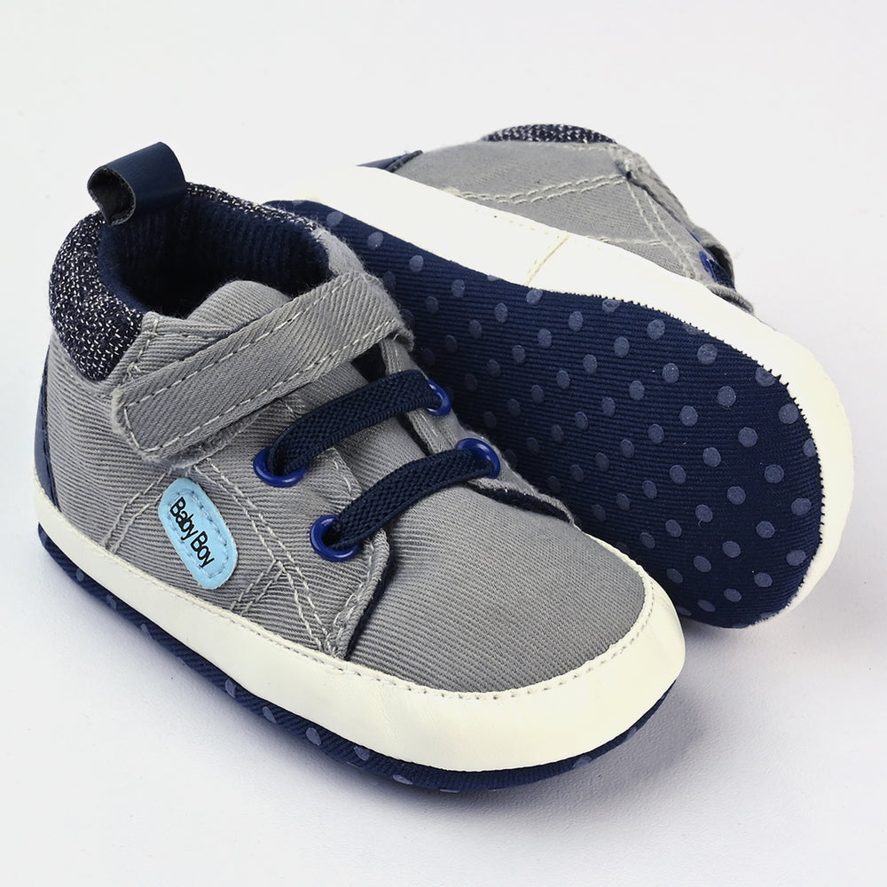 Baby Boys Shoes C-558-Gray