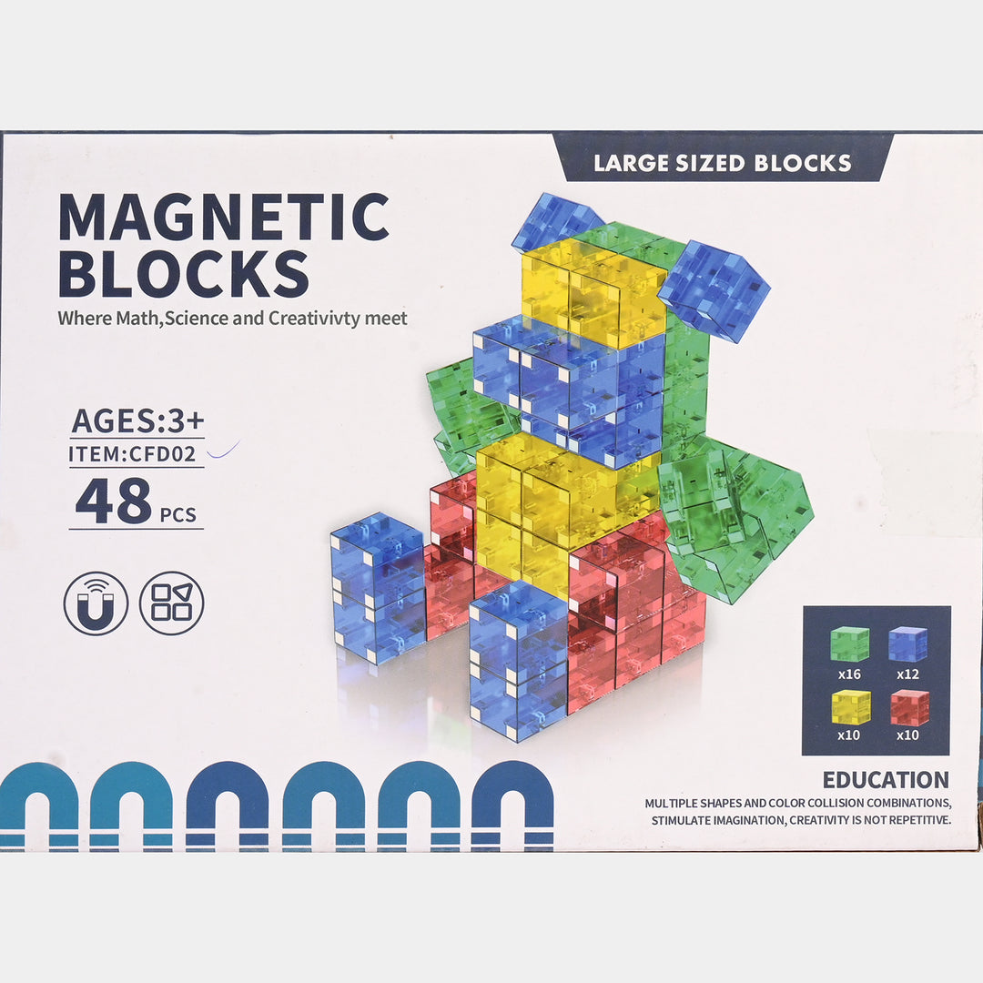Magnetic Blocks 48Pcs 2.5cm CFD02