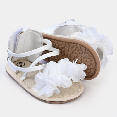 Baby Girls Shoes E69-White