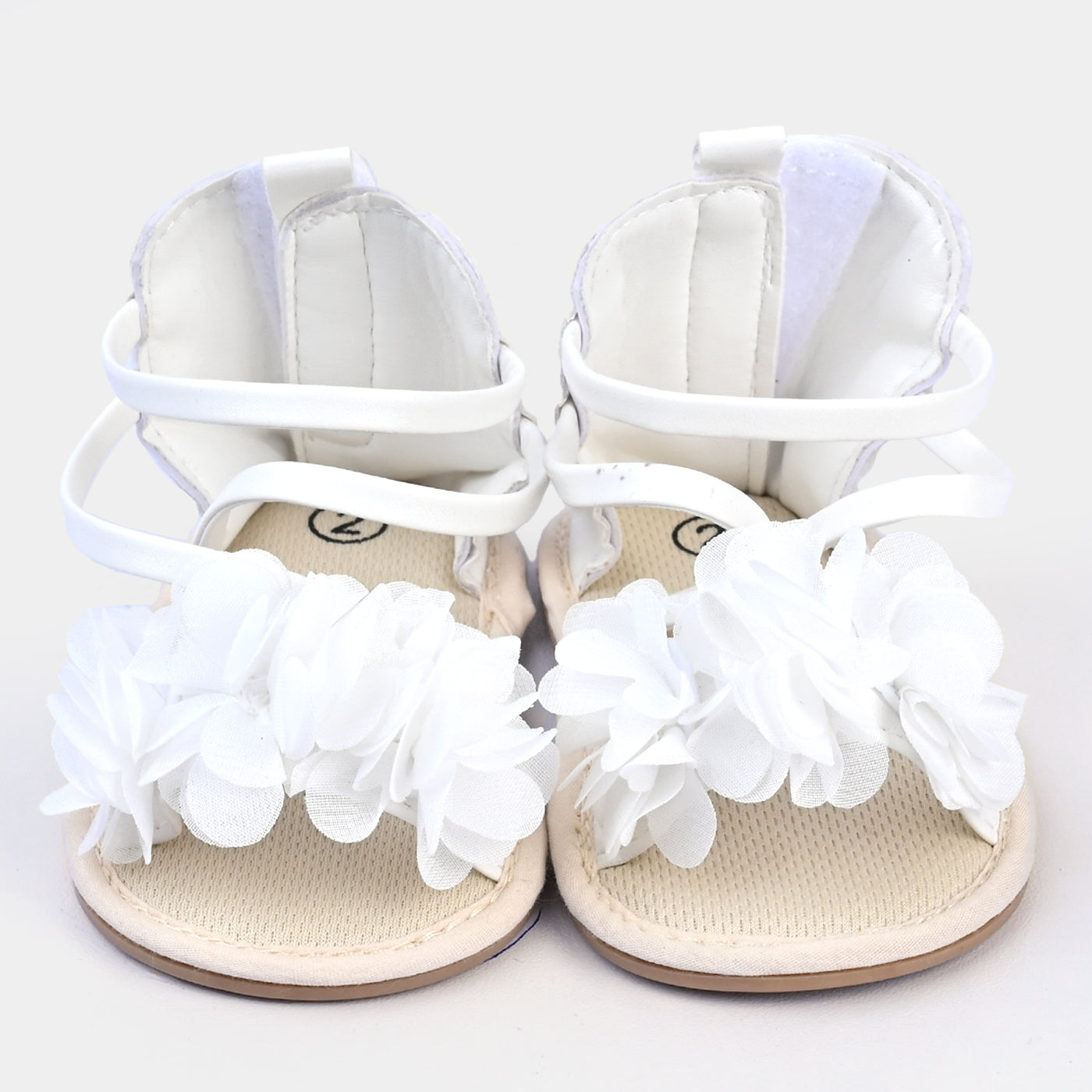 Baby Girls Shoes E69-White