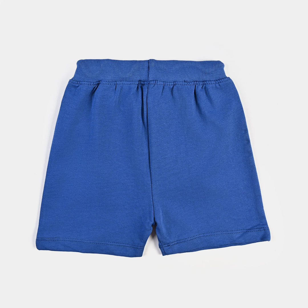 Infant Boys Jersey/Terry Short Surf Up-C.Blue