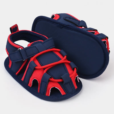 Baby Boys Shoes B208-Blue/Red