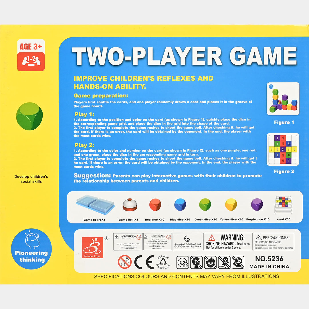 Two-Player Educational Board Game