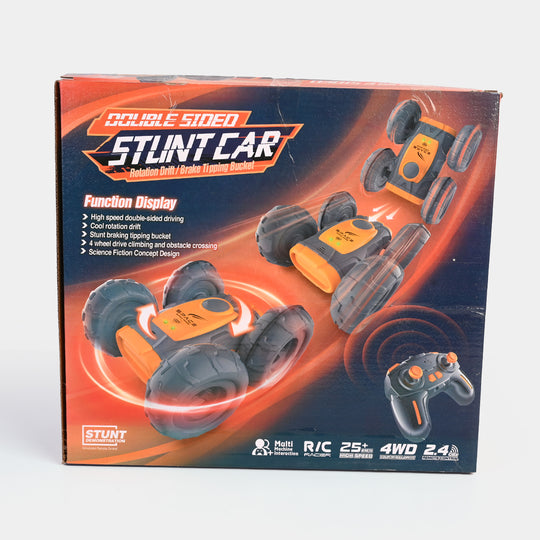 Remote-Control Double-Sided Stunt Car