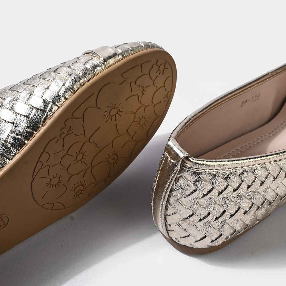 Girls Pumps ZP-122-Golden