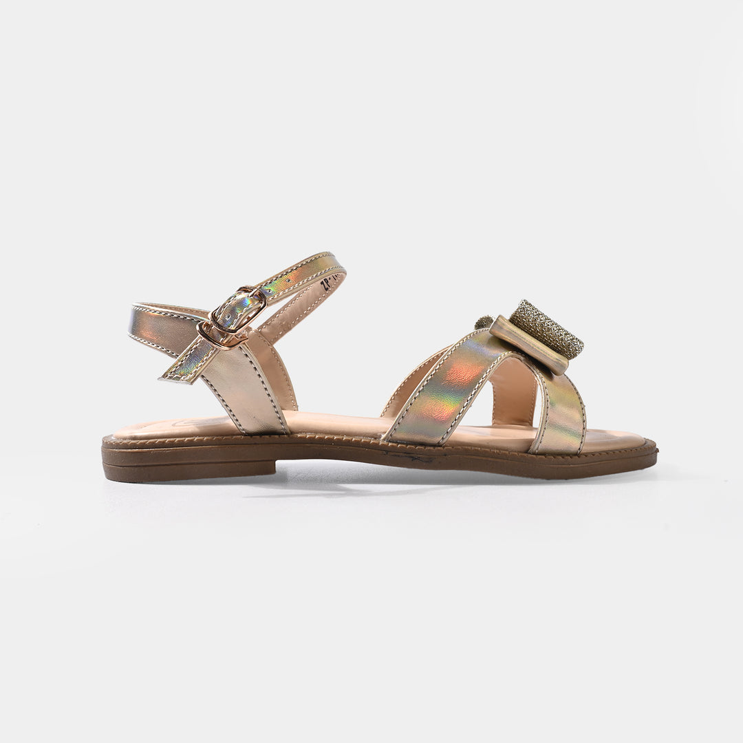 Girls sandal ZP-115-Golden