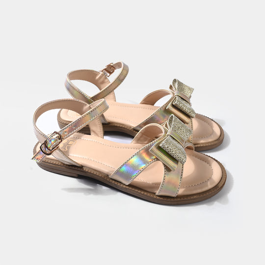 Girls sandal ZP-115-Golden