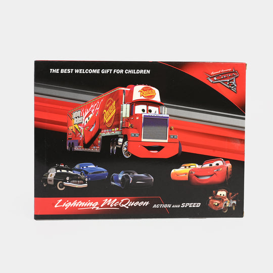 Alloy Truck with Cars Play Set