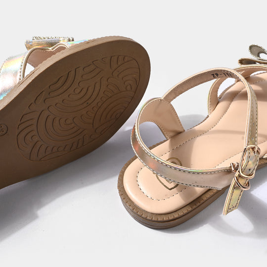 Girls sandal ZP-115-Golden
