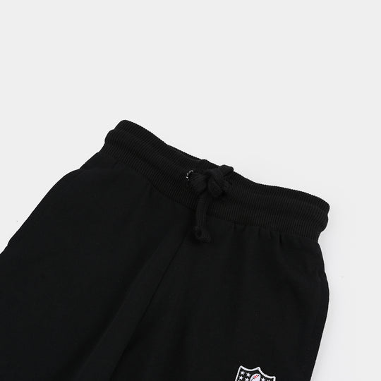 Boys Cotton Terry Pajama NFL-Jet Black