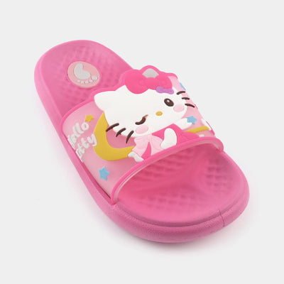 Girls Slippers 205-46-Fuchsia