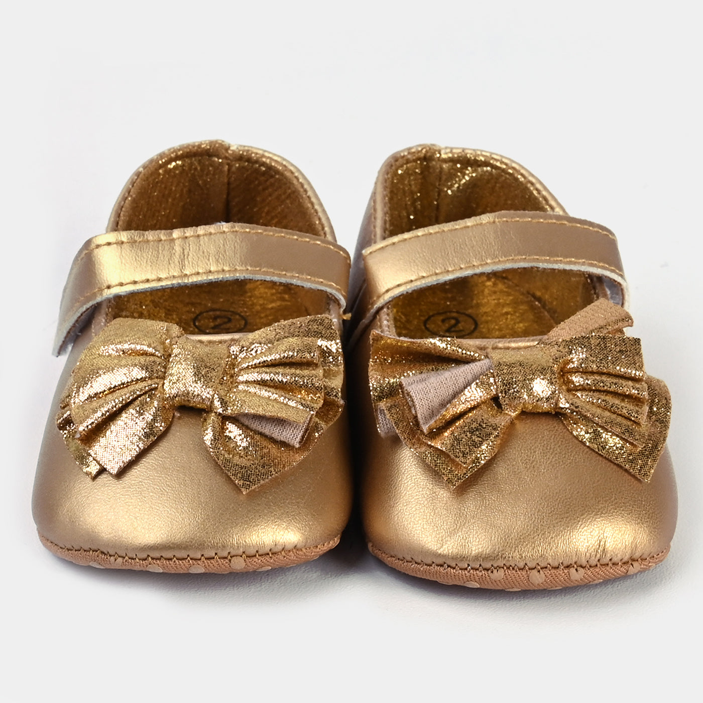 Baby Girls Shoes B175-Gold