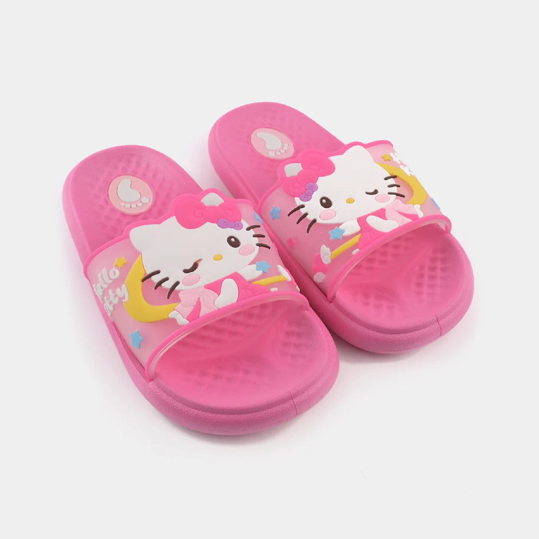 Girls Slippers 205-46-Fuchsia