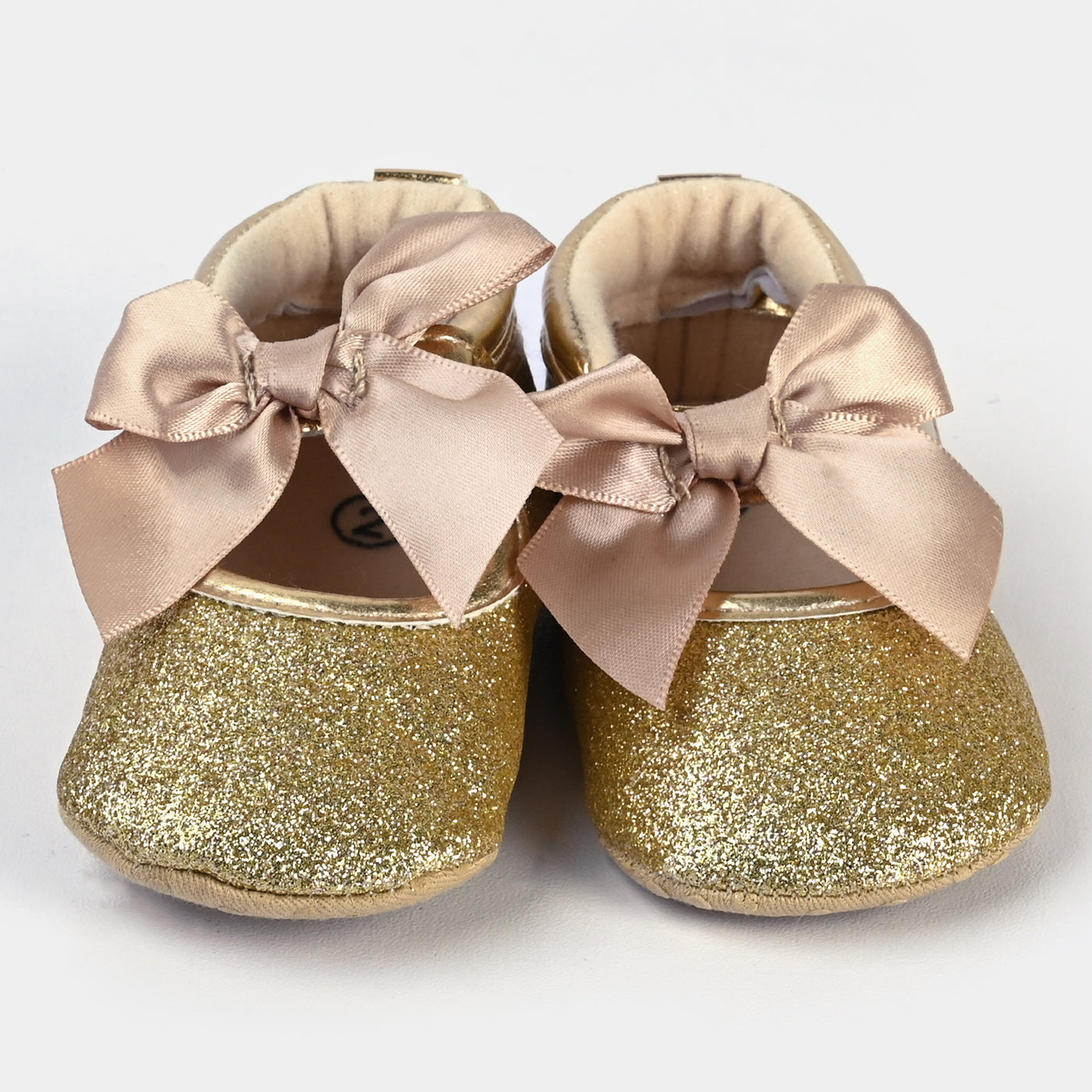 Baby Girls Shoes C-431-Gold