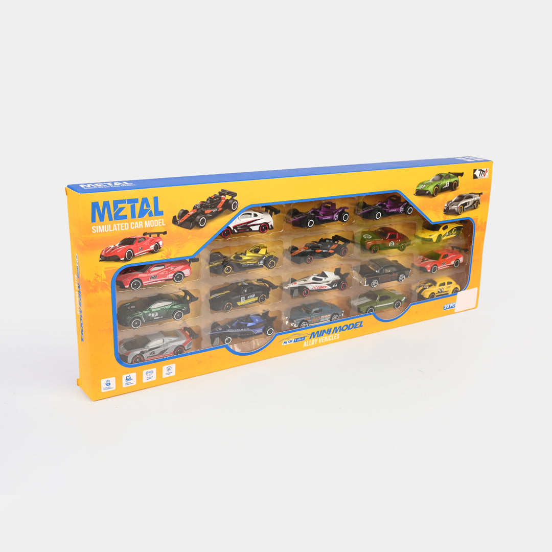 Die-Cast Model Cars Set | 20PCs