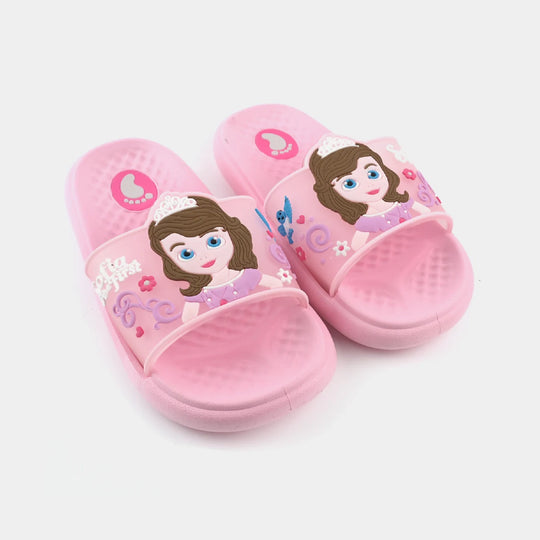 Girls Slippers 205-40-Pink