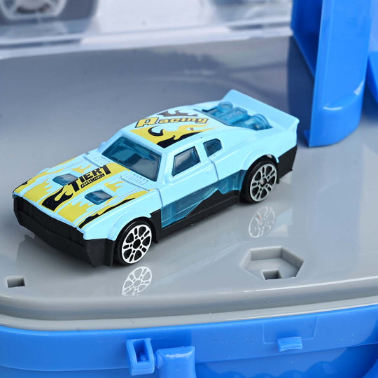 Hot Wheels Metal 2 Cars + Tracks & Service Station