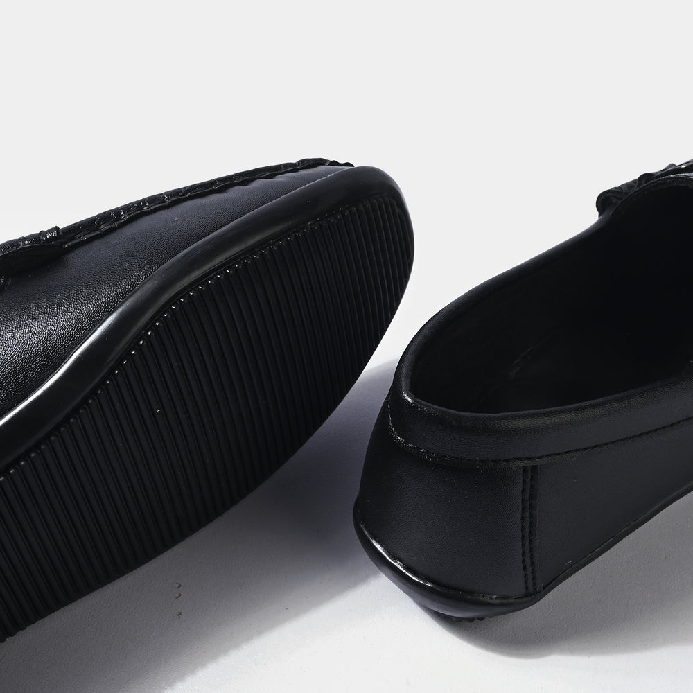 Boys Loafer SS-004-BLACK