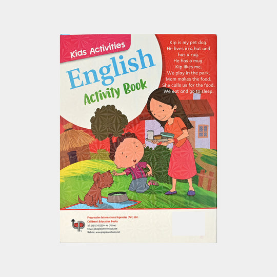 Kids Activity English Activity Book