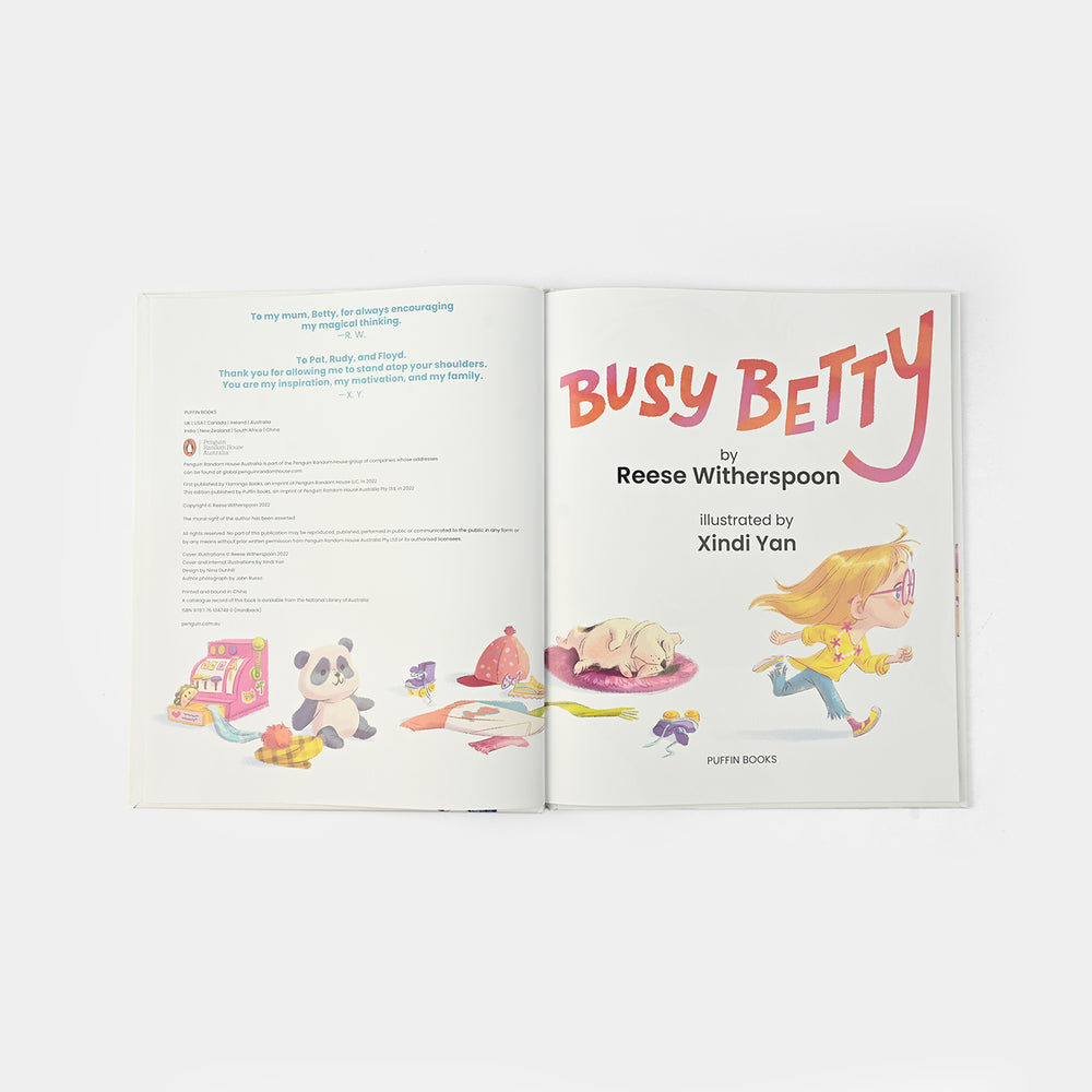 Busy Betty Story Book
