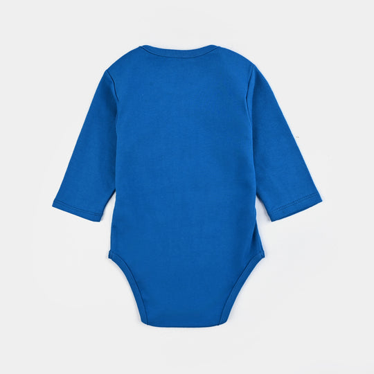 Infant Boys Cotton Interlock Romper F/S SAFARI FRIENDS