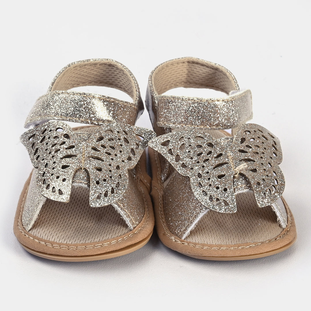 Baby Girls Shoes  C-803-Gold