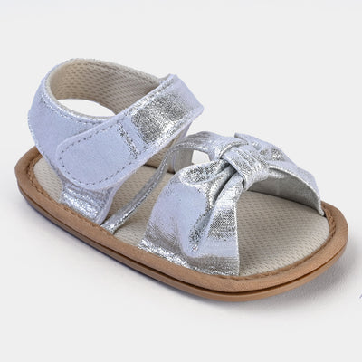 Baby Girls Shoes H15-SILVER