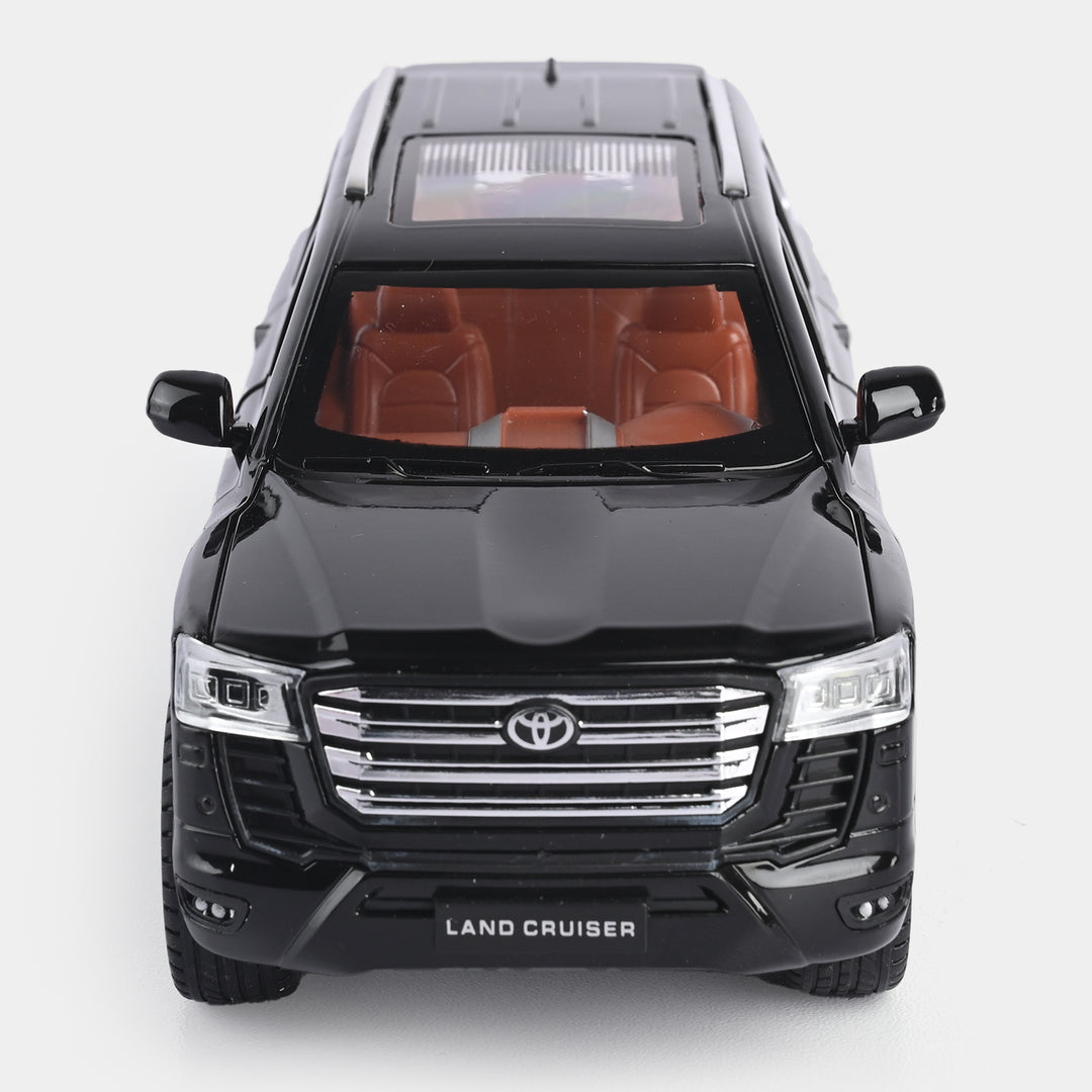 DIE-CAST MODEL PULLBACK CAR WITH LIGHT MUSIC