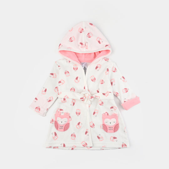 HOODED BABY BATH GOWN/BATH ROBE