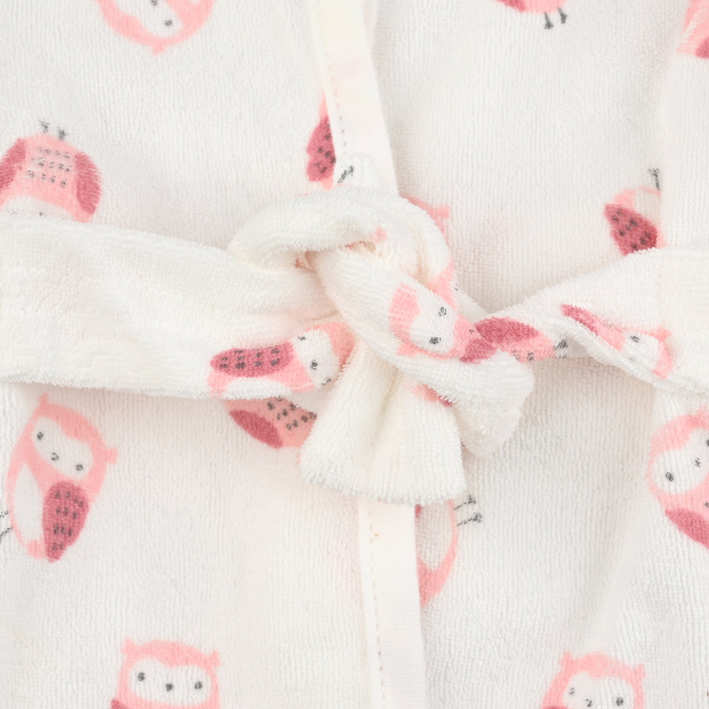 HOODED BABY BATH GOWN/BATH ROBE