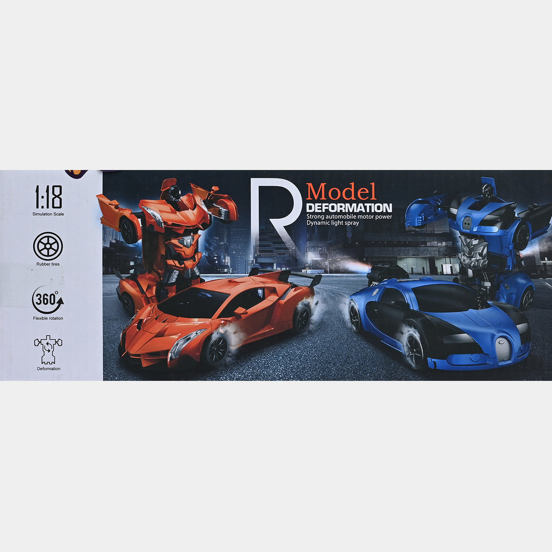 REMOTE CONTROL CAR TRANSFORMATION FOR KIDS