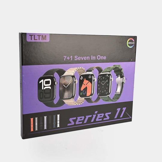7-in-1 Series 11 Smartwatch with Interchangeable Straps