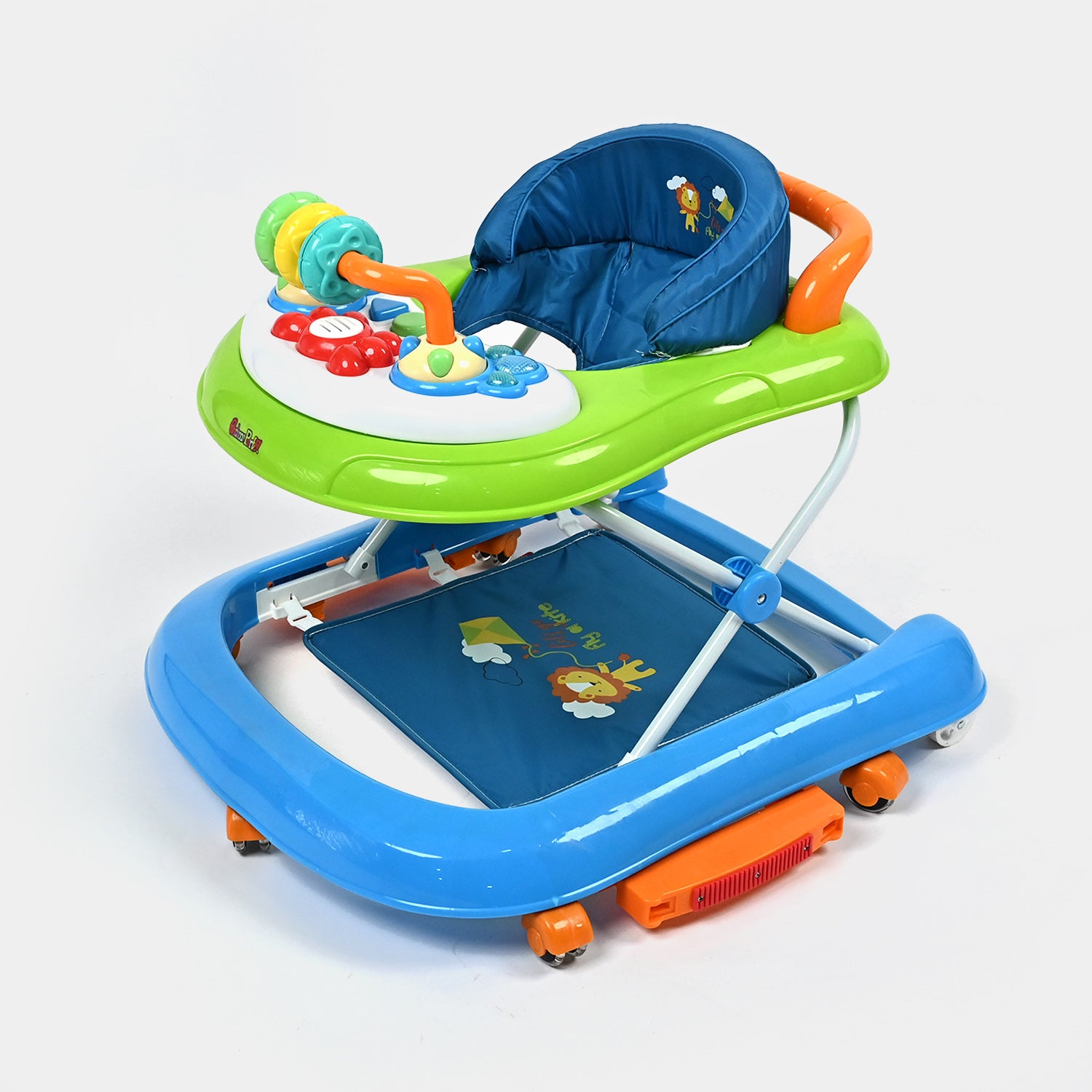Baby Walker + Rocker Blue Price in Pakistan | Bachaa Party