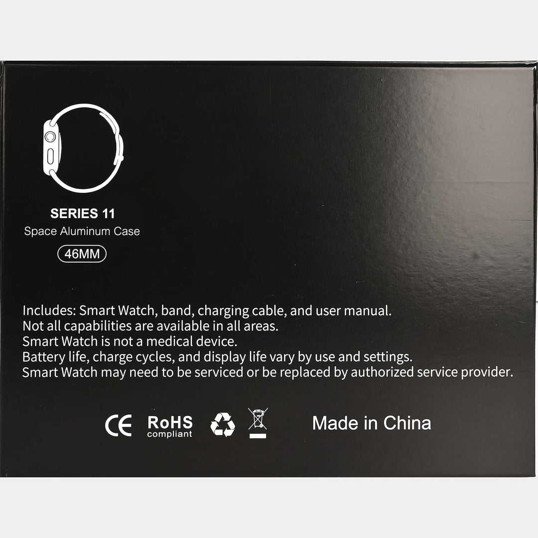 7-in-1 Series 11 Smartwatch with Interchangeable Straps