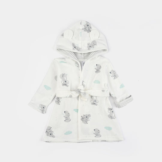 HOODED BABY BATH GOWN/BATH ROBE