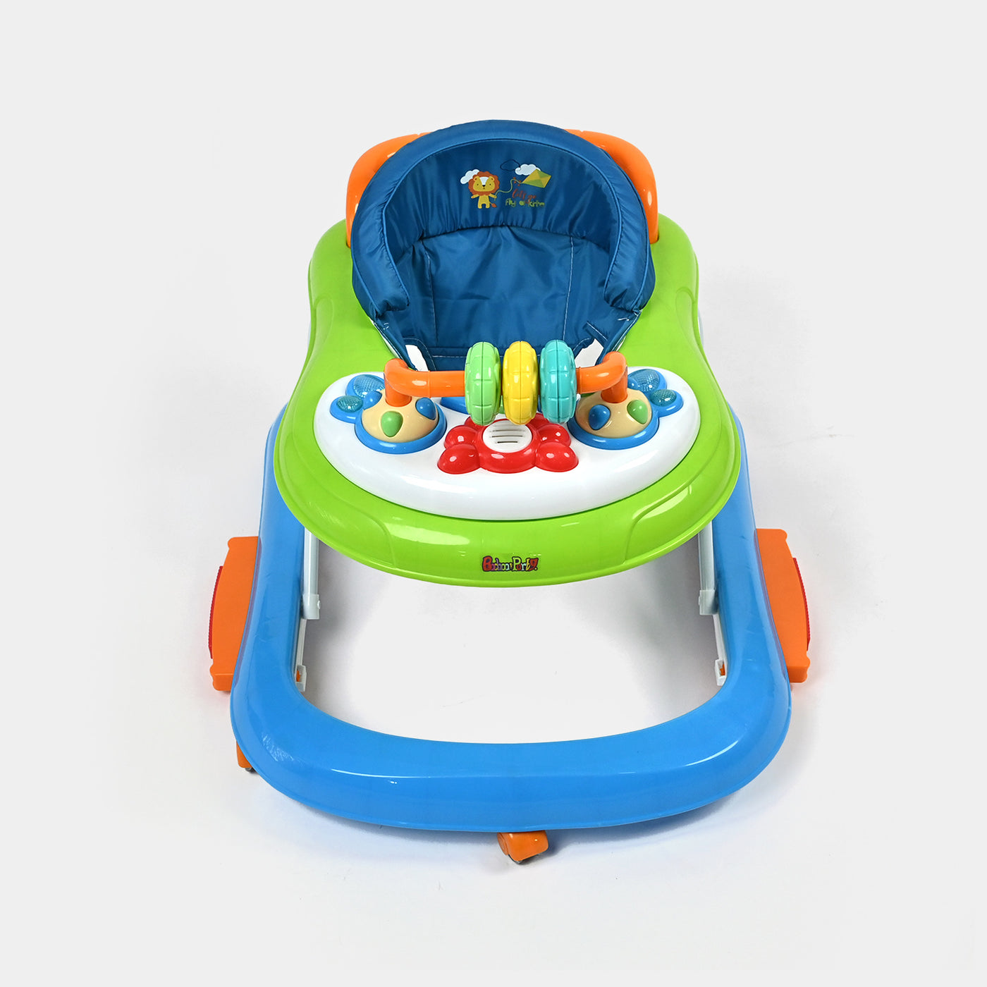 Baby Walker + Rocker Blue