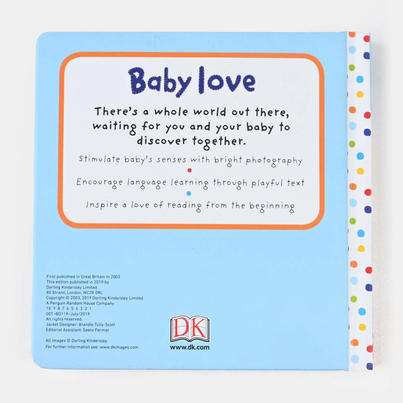 Baby Love I See DK dairy
