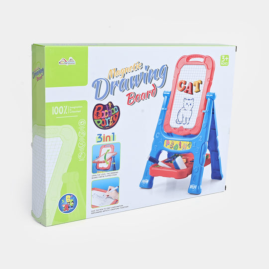 3-in-1 Kids Art Drawing Board For Kids