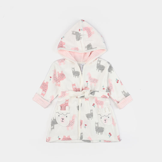 HOODED BABY BATH GOWN/BATH ROBE