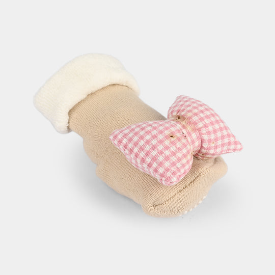 Baby Non-Slip Socks/Booties | 6-12M