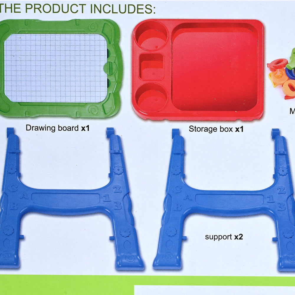 3-in-1 Kids Art Drawing Board For Kids