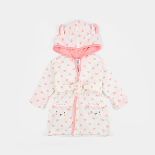 HOODED BABY BATH GOWN/BATH ROBE