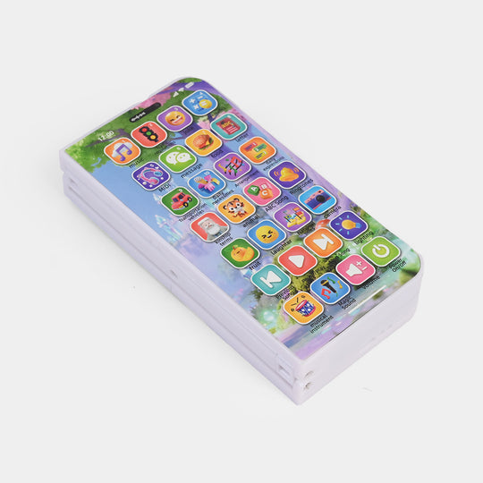 Early Education Foldable Phone Toy with Light & Music