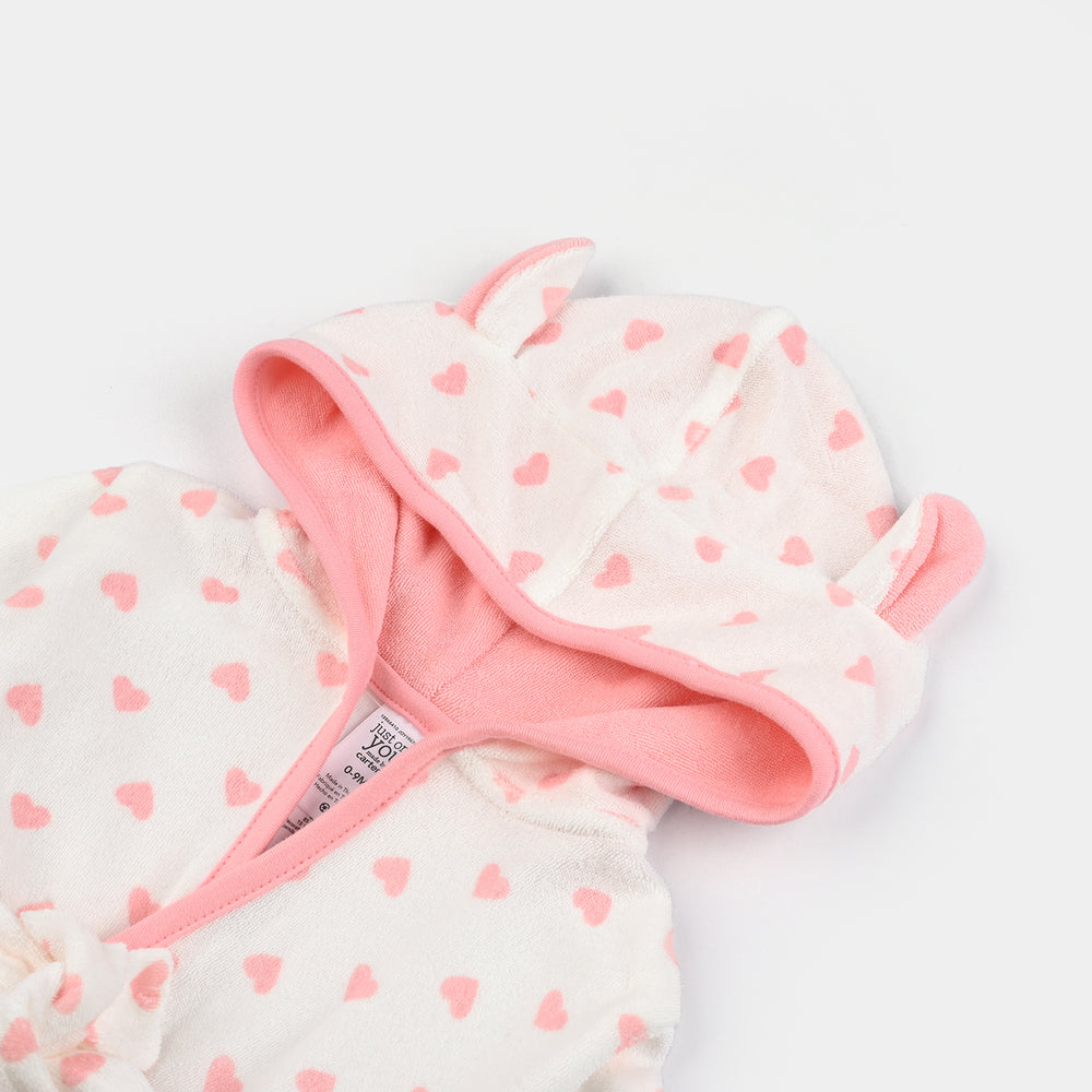 HOODED BABY BATH GOWN/BATH ROBE