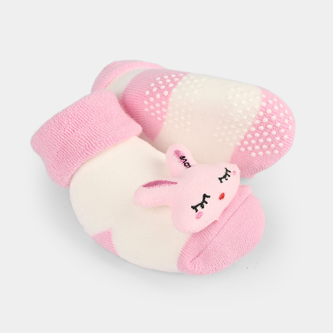Baby Non-Slip Socks/Booties | 6-12M