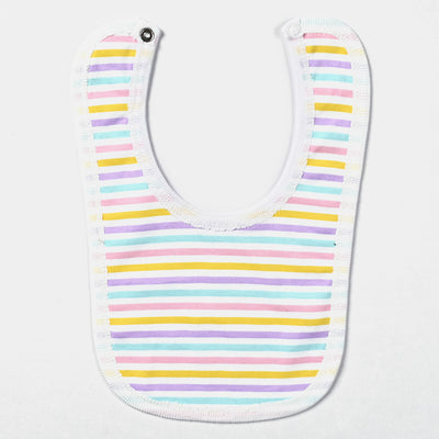 Pack Of 3 Baby Cotton Interlock Bibs Set-MIX