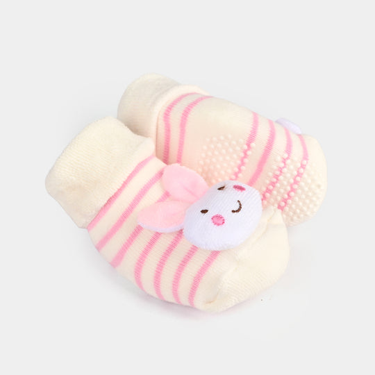 Baby Non-Slip Socks/Booties | 6-12M