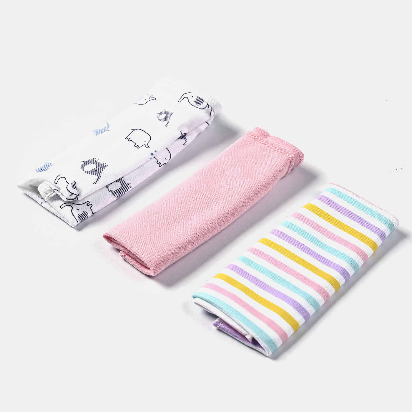 Pack Of 3 Baby Cotton Wash Clothe-MIX