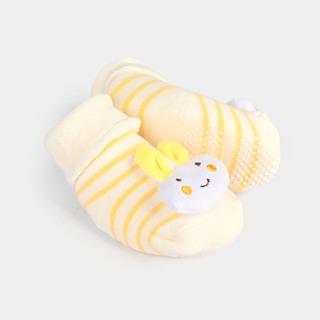 Baby Non-Slip Socks/Booties | 6-12M