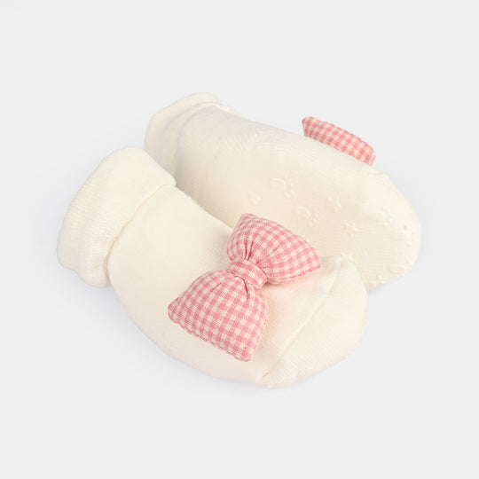 Baby Non-Slip Socks/Booties | 6-12M